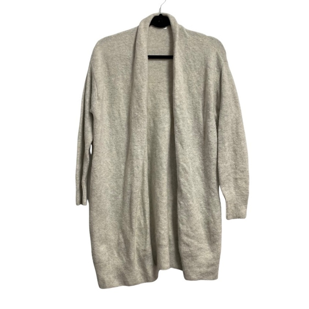Light Gray And Beige Cardigan Wool And Yak Blend size small - Picture 1 of 6